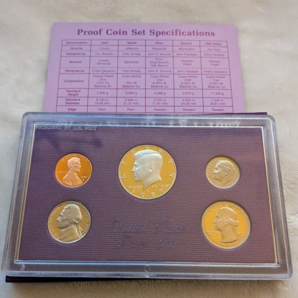 1987 UNITED STATES PROOF SET